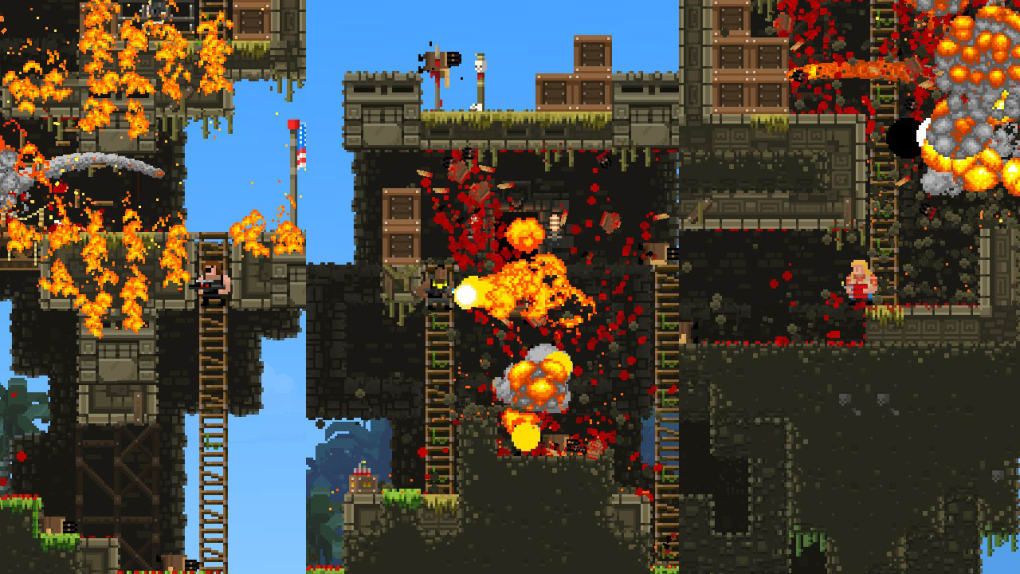 Broforce как играть вдвоем на одном компьютере