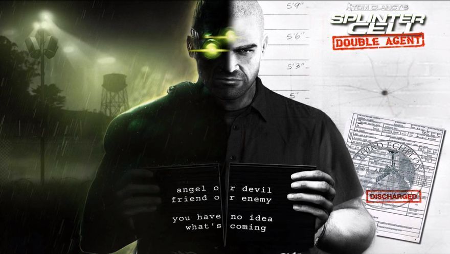 Tom Clancy`s Splinter Cell - Double Agent Постер