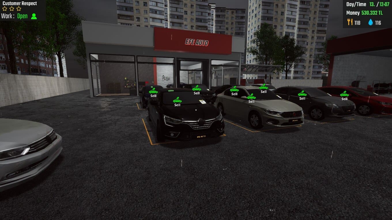 Car dealership simulator