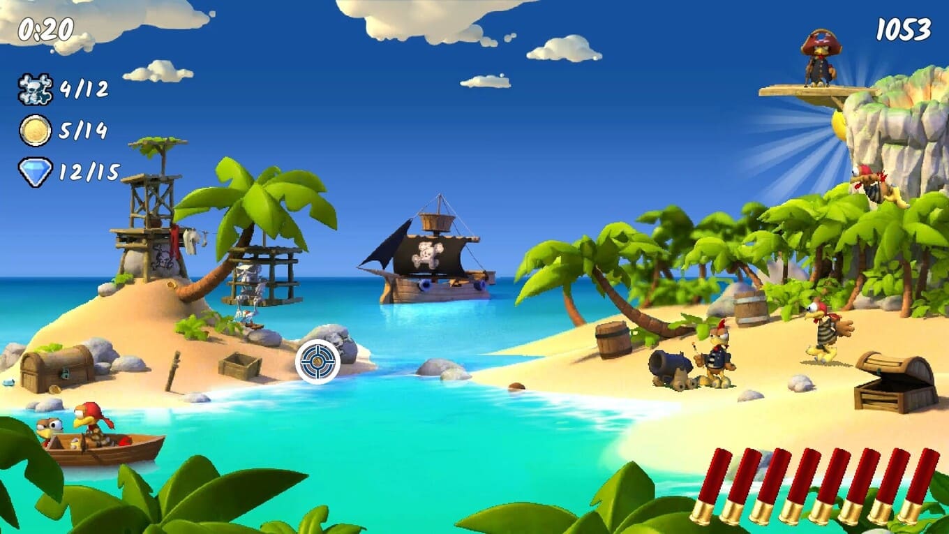 Moorhuhn Piraten - Crazy Chicken Pirates скачать (последняя версия) игру на  компьютер