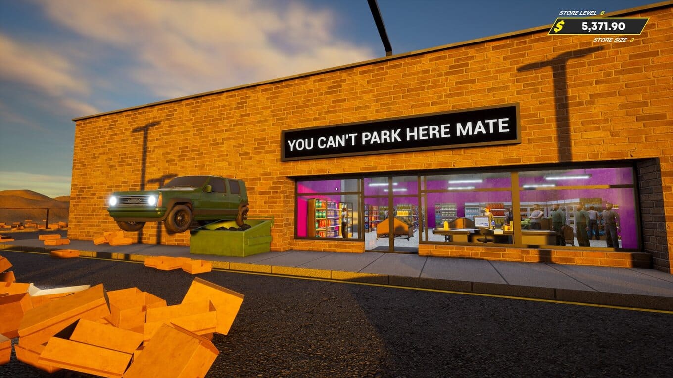 Grocery store simulator деньги