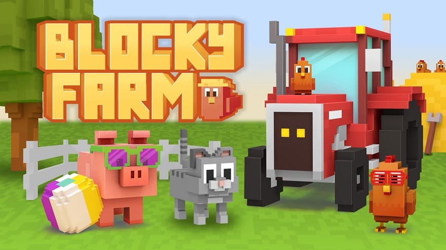 Blocky Farm Постер