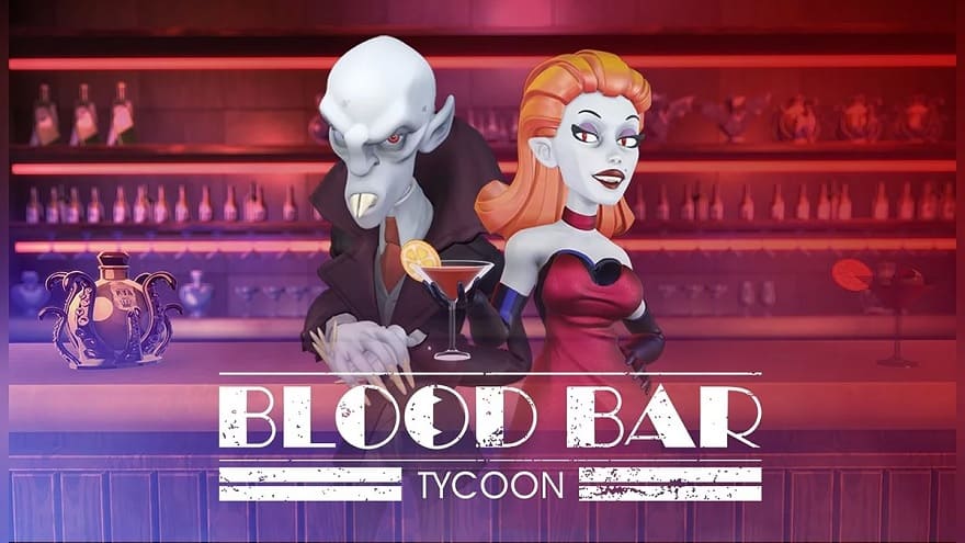 Blood Bar Tycoon Постер