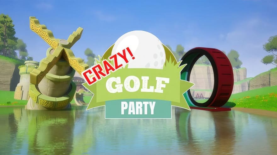 Crazy Golf Party Постер