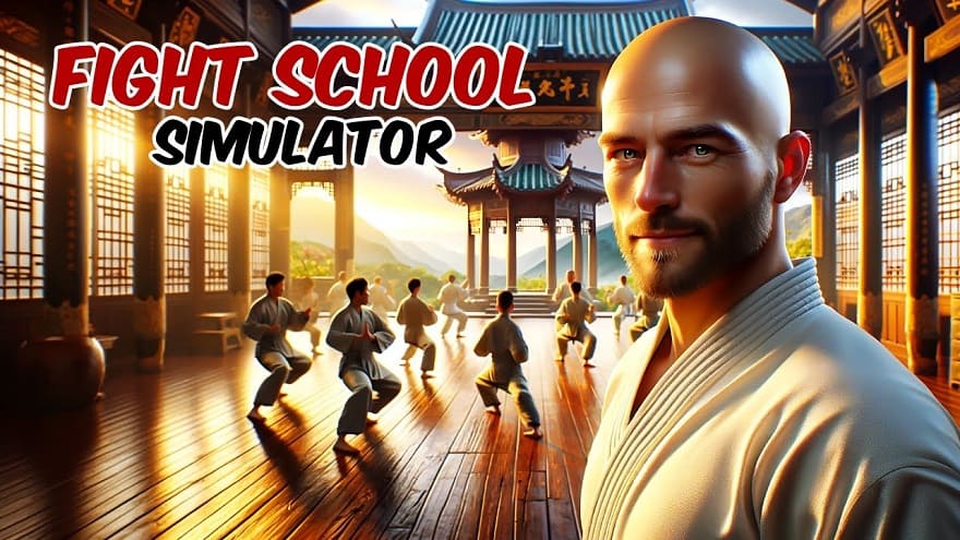 Fight School Simulator Постер