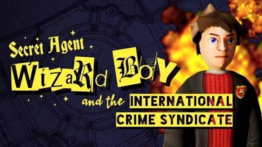 Secret Agent Wizard Boy Постер