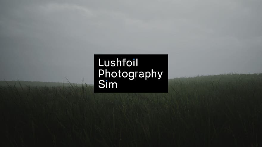 Скачать Lushfoil Photography Sim