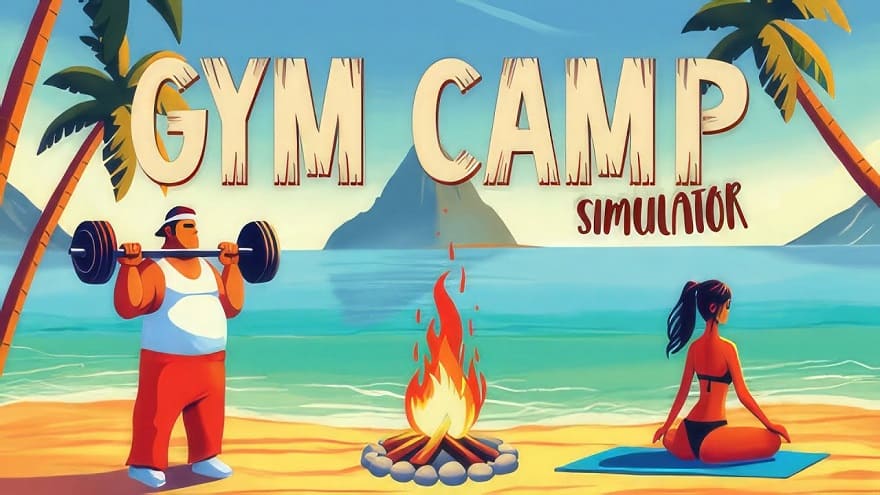 Gym Camp Simulator Постер