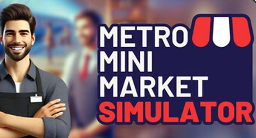 Metro Mini Market Simulator Постер