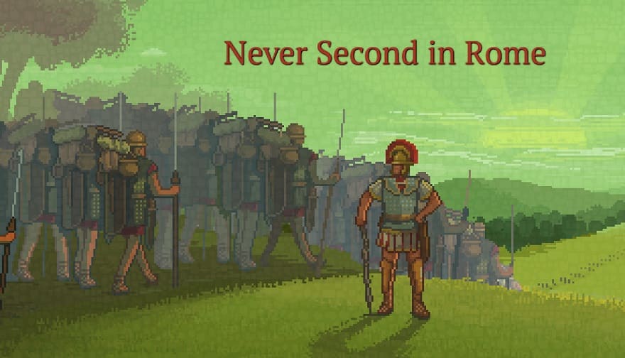 Never Second in Rome Постер