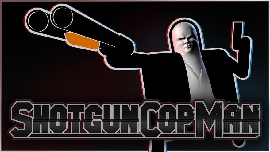 Shotgun Cop Man Постер