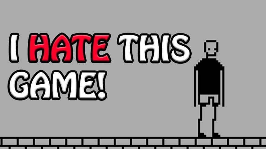 I hate this game Постер
