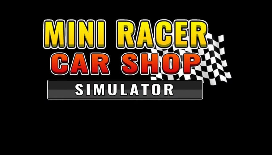 Mini Racer Car Shop Simulator Постер