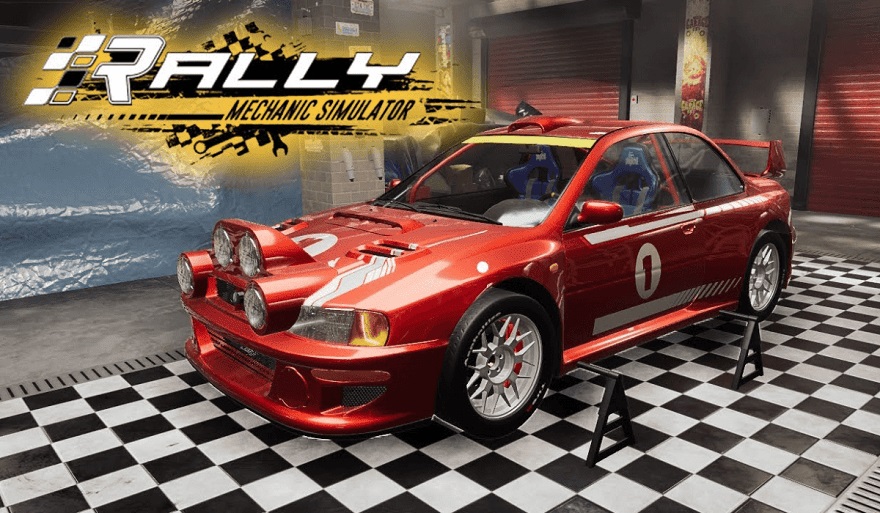 Rally Mechanic Simulator Постер