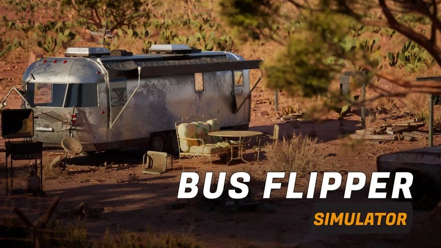 Bus Flipper: Renovator Simulator Постер