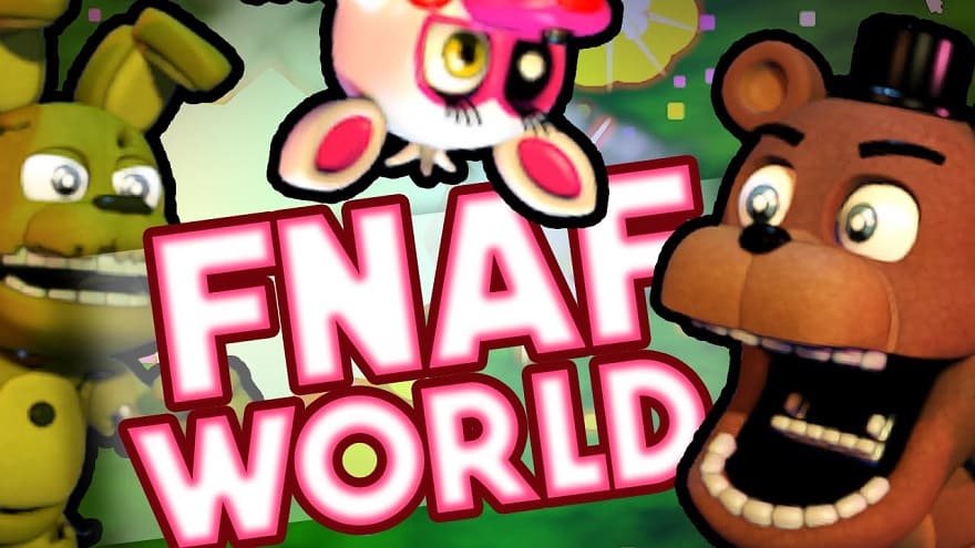 FNaF World Постер