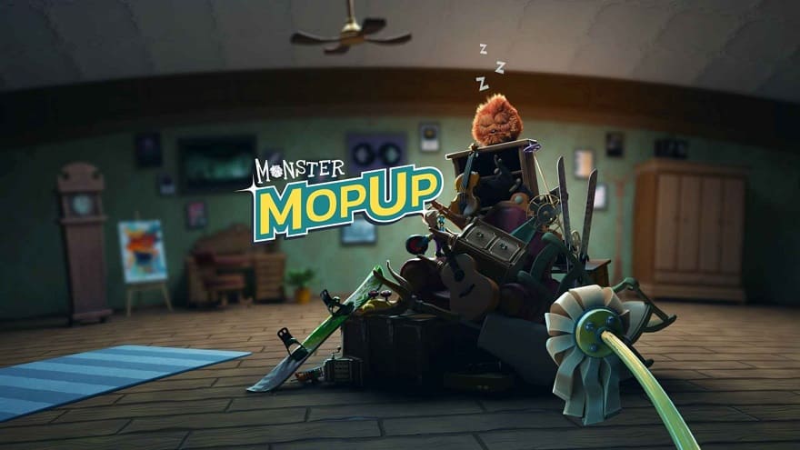 Monster Mop Up Постер
