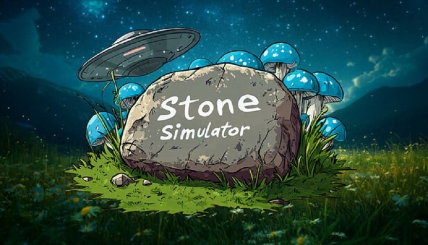 Stone Simulator - Just Be a Rock Постер