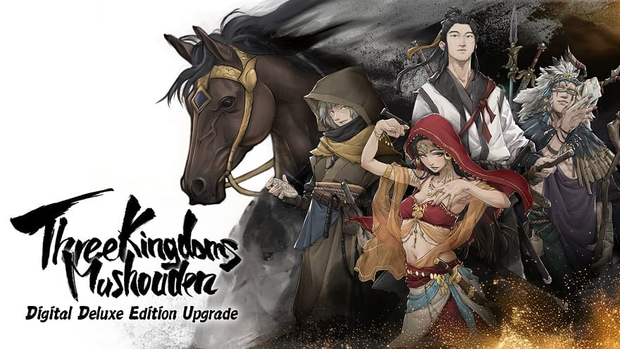 Three Kingdoms Mushouden Постер