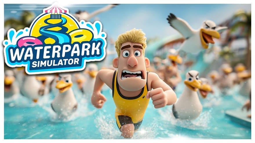 Waterpark Simulator Постер