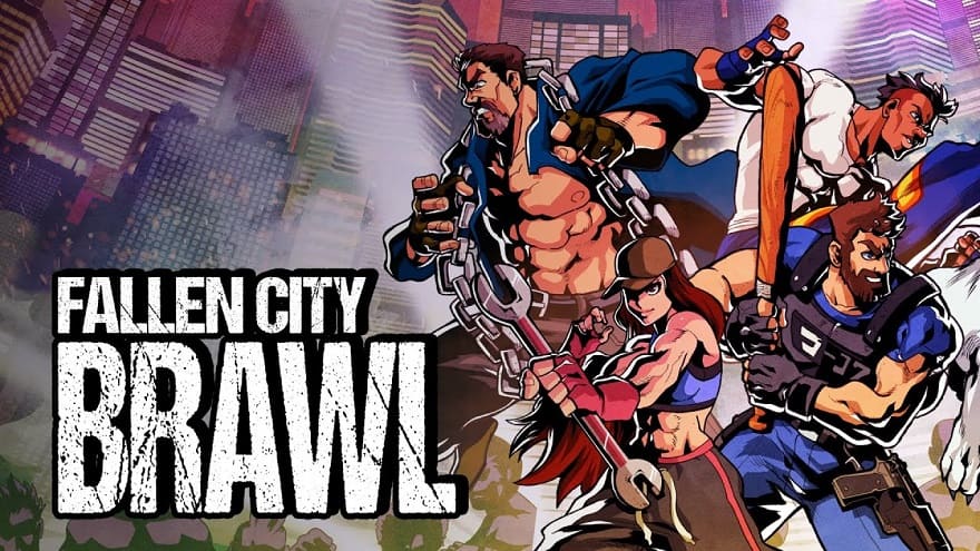 Fallen City Brawl Постер