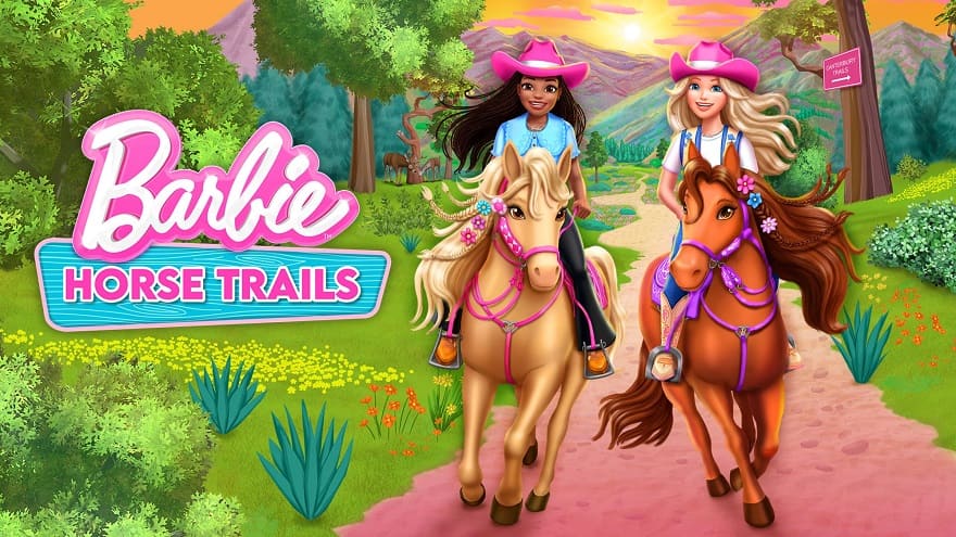 Barbie Horse Trails Постер