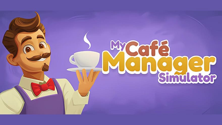 My Cafe Manager Simulator Постер
