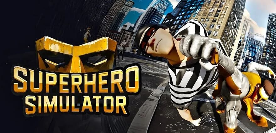 Superhero Simulator Постер