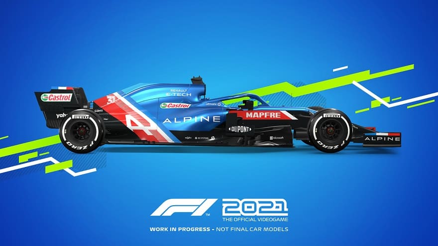 F1 2021 Постер