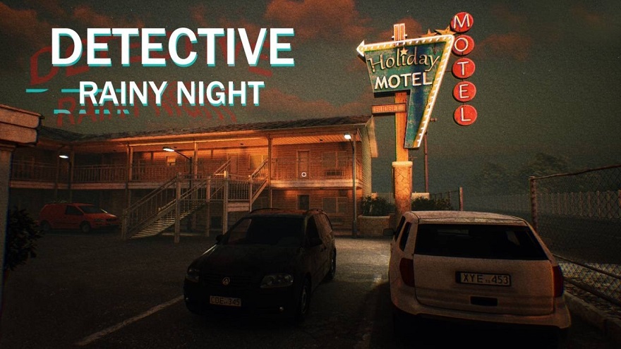 DETECTIVE - Rainy night Постер