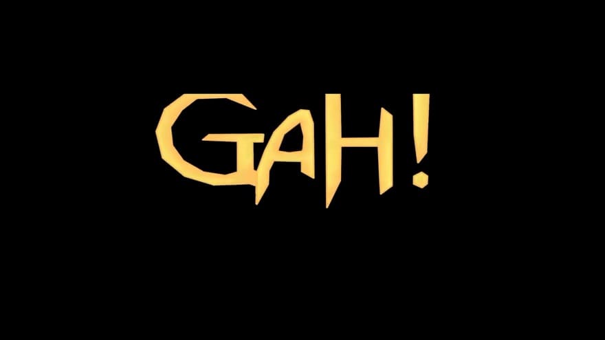 Gah! Постер