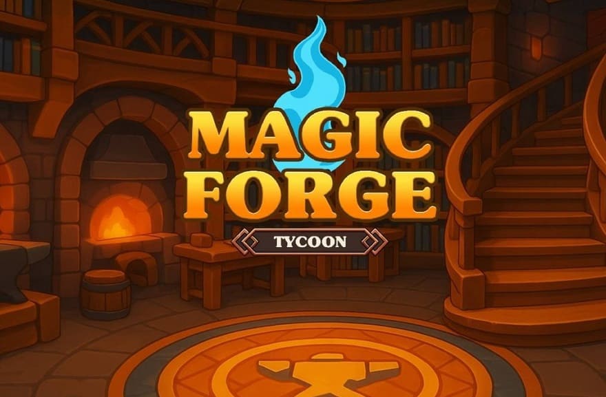 Magic Forge Tycoon Постер