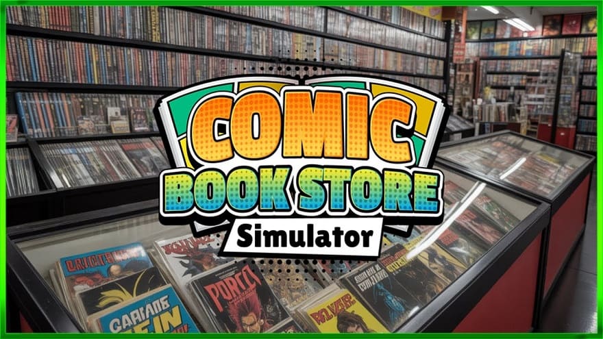 Comic Book Store Simulator Постер