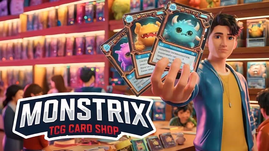 Monstrix TCG Card Shop Постер