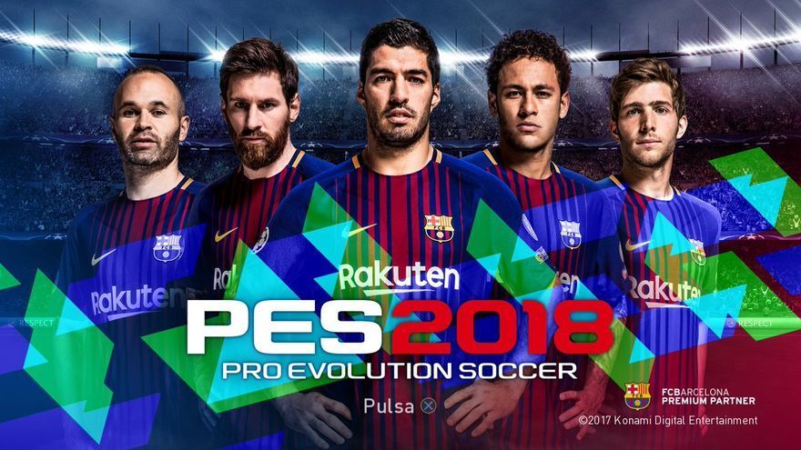 Pro Evolution Soccer 2018 Постер