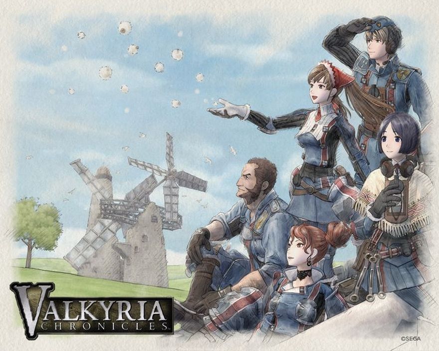 Valkyria Chronicles Постер