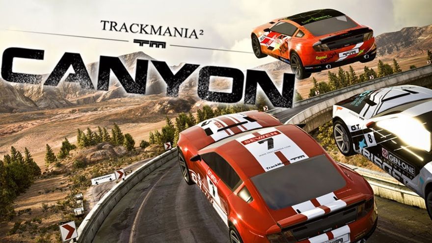 TrackMania 2: Canyon Постер