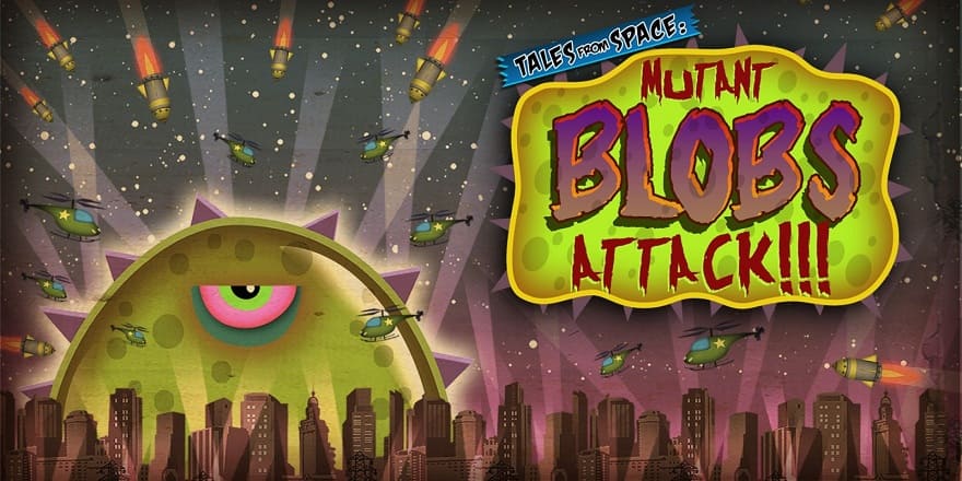 Tales From Space Mutant Blobs Attack Постер