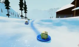 Скриншот 2 игры Sledding game