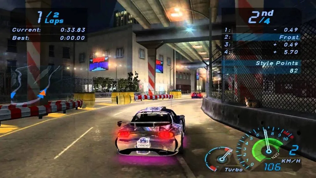 Need For Speed: Underground - скриншот