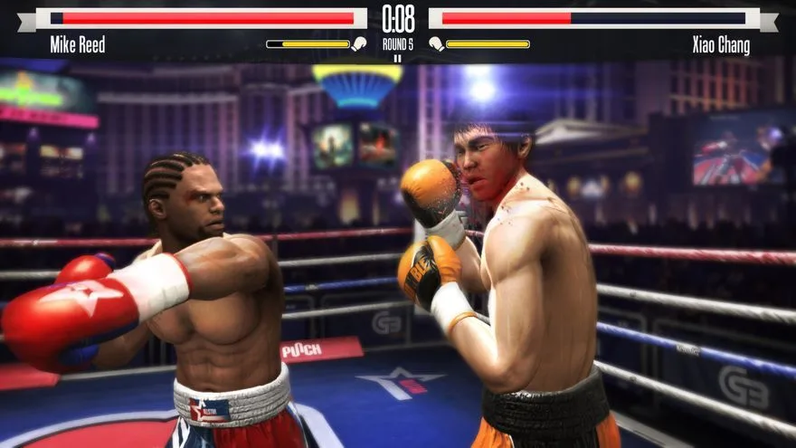 Real Boxing по сети - скриншот