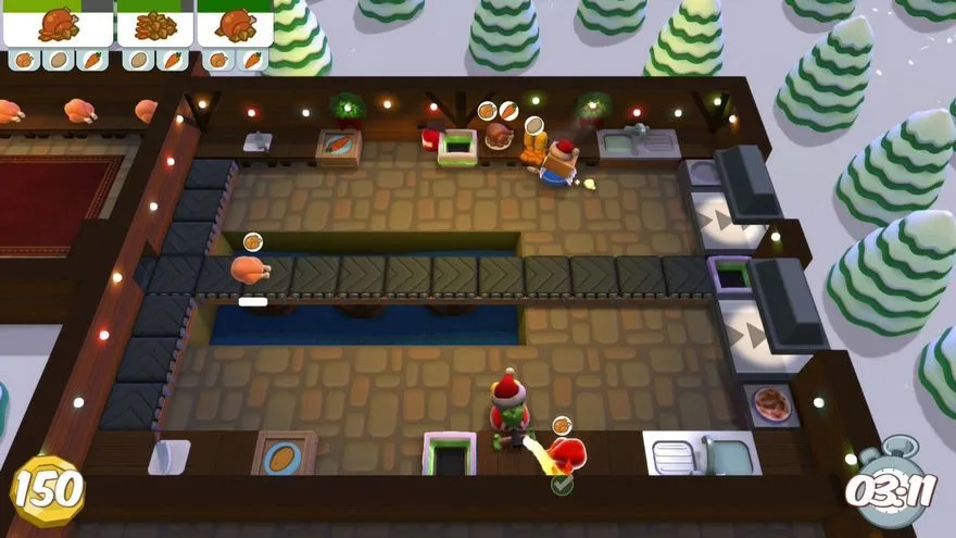 Overcooked: Festive Seasoning - скриншот