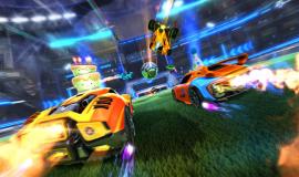 Rocket League — скриншот геймплея