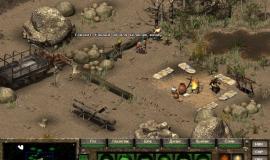 Fallout Tactics: Brotherhood of Steel - скриншот геймплея