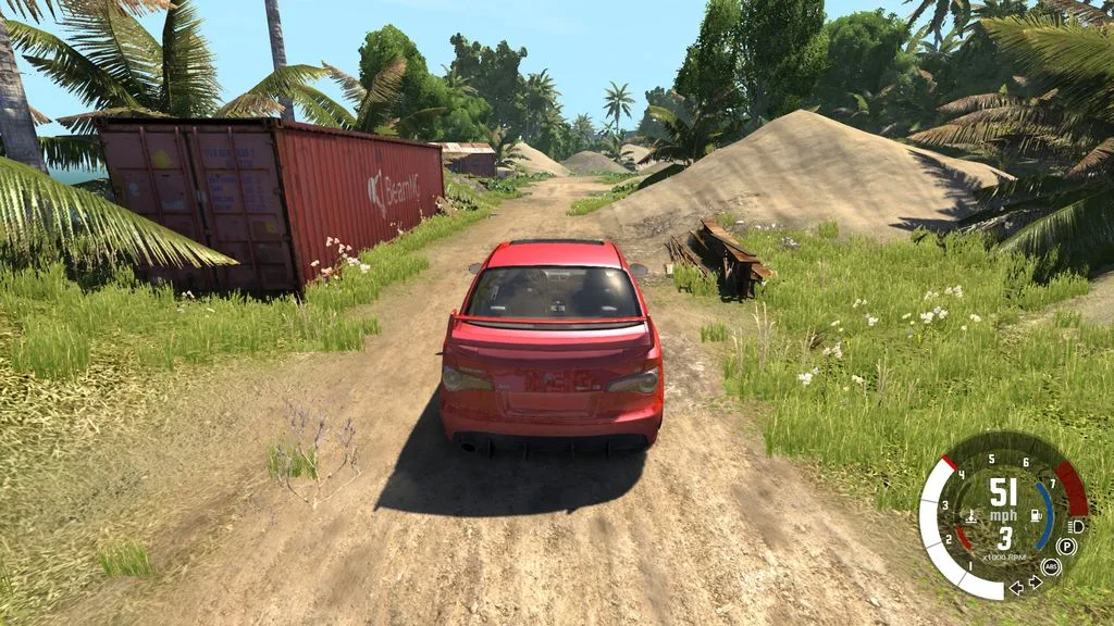 BeamNG.drive - скриншот