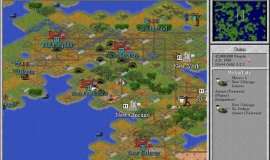 Кадр из игры Sid Meier's Civilization 2