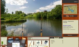 Геймплей Русская рыбалка