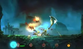 Скриншот 1 игры Unruly Heroes по сети