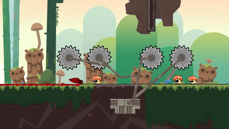 Super Meat Boy - скриншот