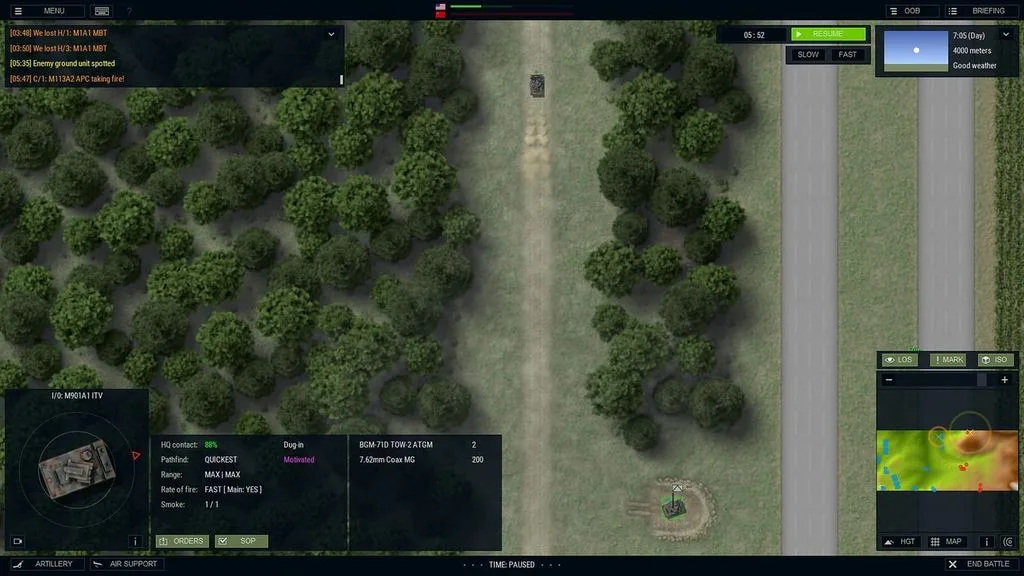 Armored Brigade - скриншот